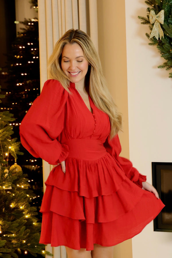 Eline Dress - Red