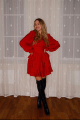 Eline Dress - Red