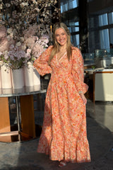 Aurora Dress - Sunset Garden