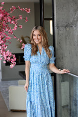 Leona Dress - Sky Blue