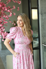 Leona Dress - Pink Dream