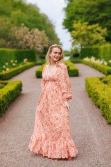 Aurora Dress - Sunset Garden