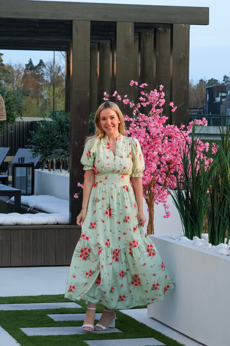 Leona Dress - Green Dream