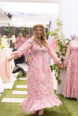 Aurora Dress - Cherry Bloom