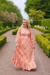 Aurora Dress - Sunset Garden
