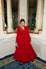 Leona Dress - Red Bliss