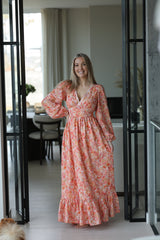 Aurora Dress - Sunset Garden