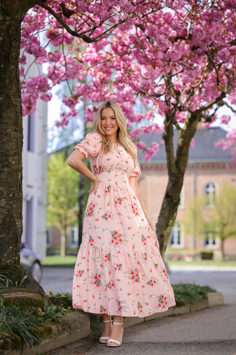 Leona Dress - Spring Blush