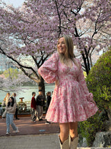 Aurora Dress - Cherry Bloom - Kort