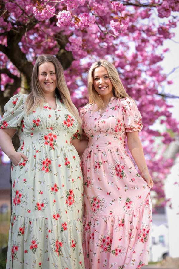 Leona Dress - Spring Blush